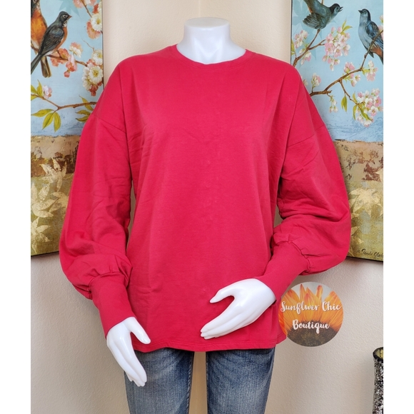 [NEW] Caslon Back Lace-Up Sweatshirt - Picture 5 of 14